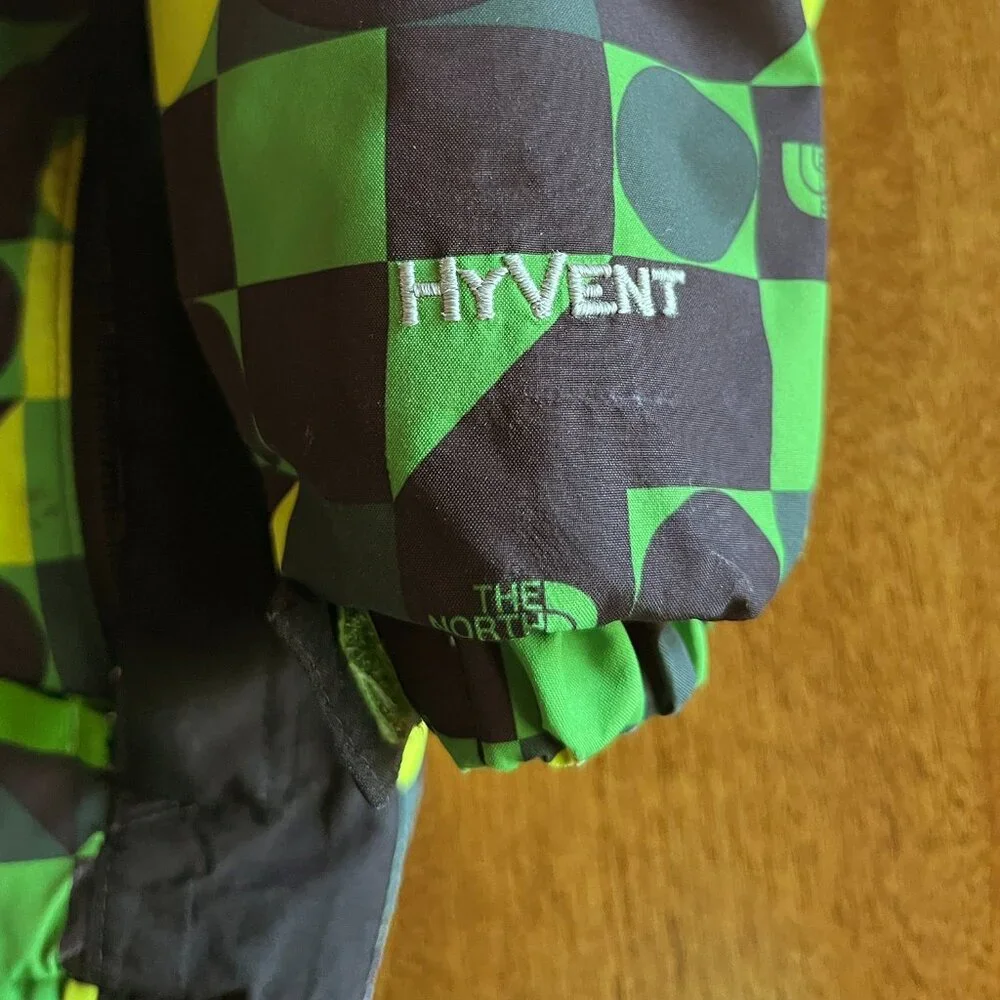 The North Face geo pattern coat 2T